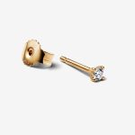 Lab-grown Diamond Stud Earrings 0.08 carat tw 14K Gold