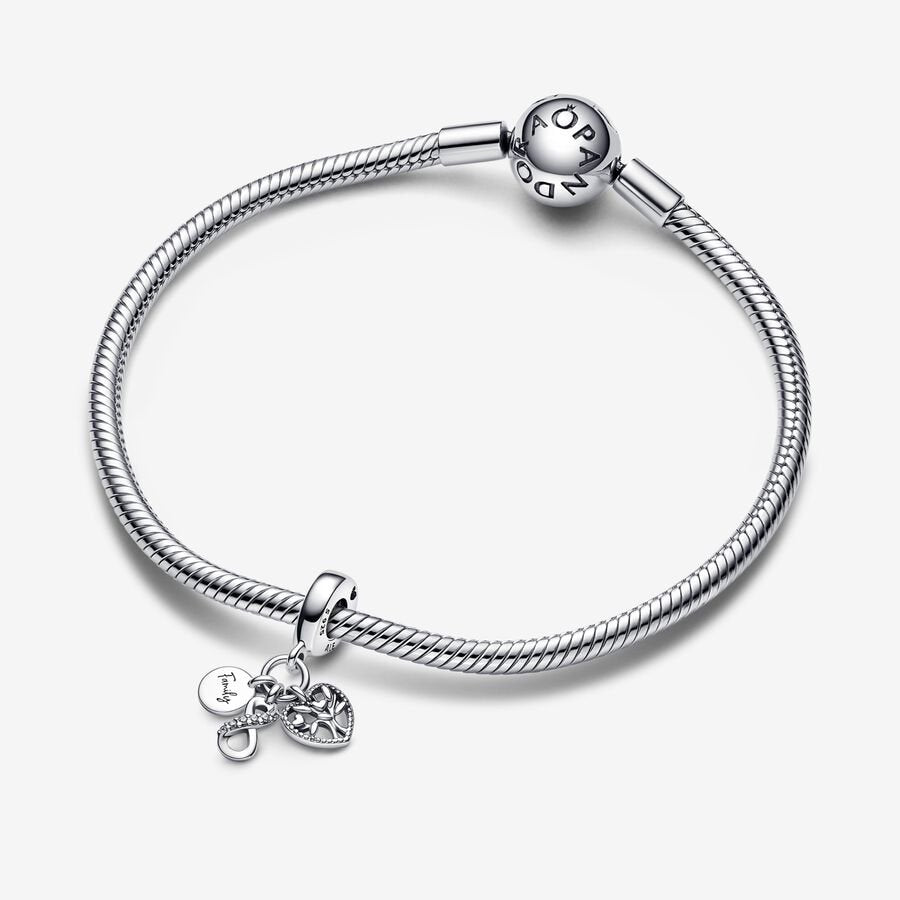 Family Infinity Triple Dangle Charm - Image 3