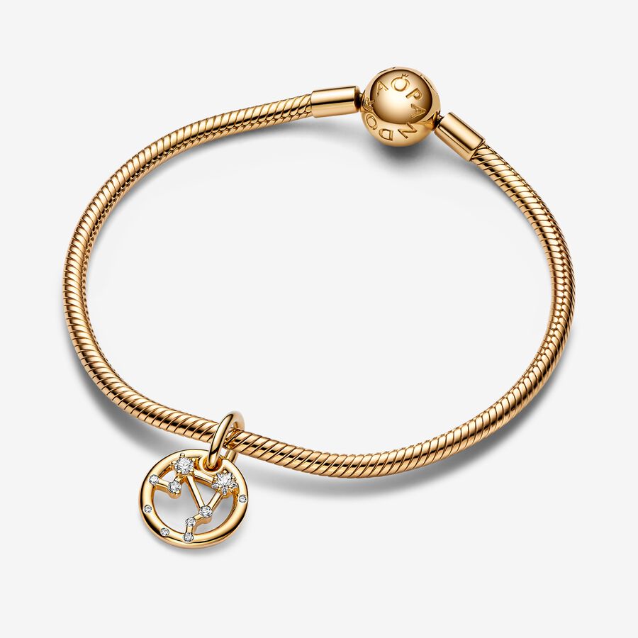 Libra Zodiac Dangle Charm - Image 2