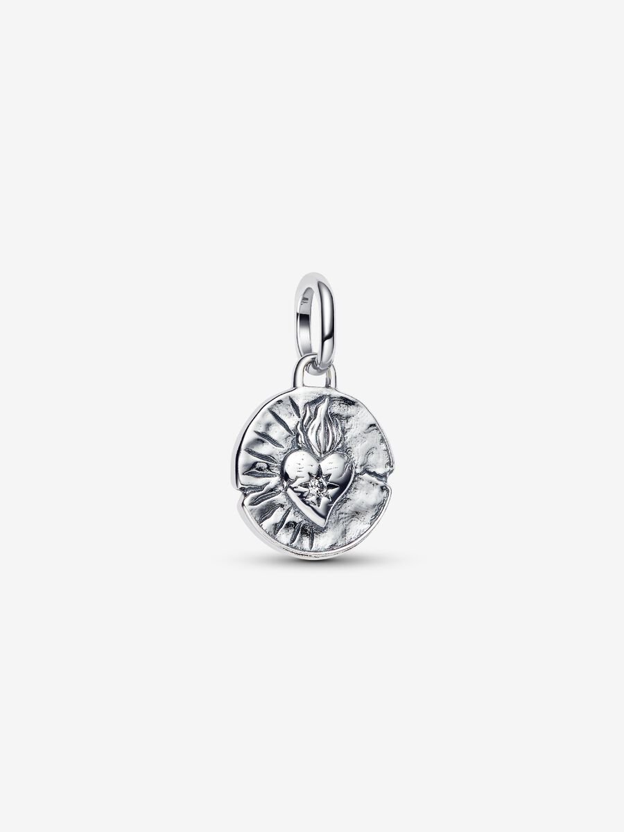 Heart Medallion Charm