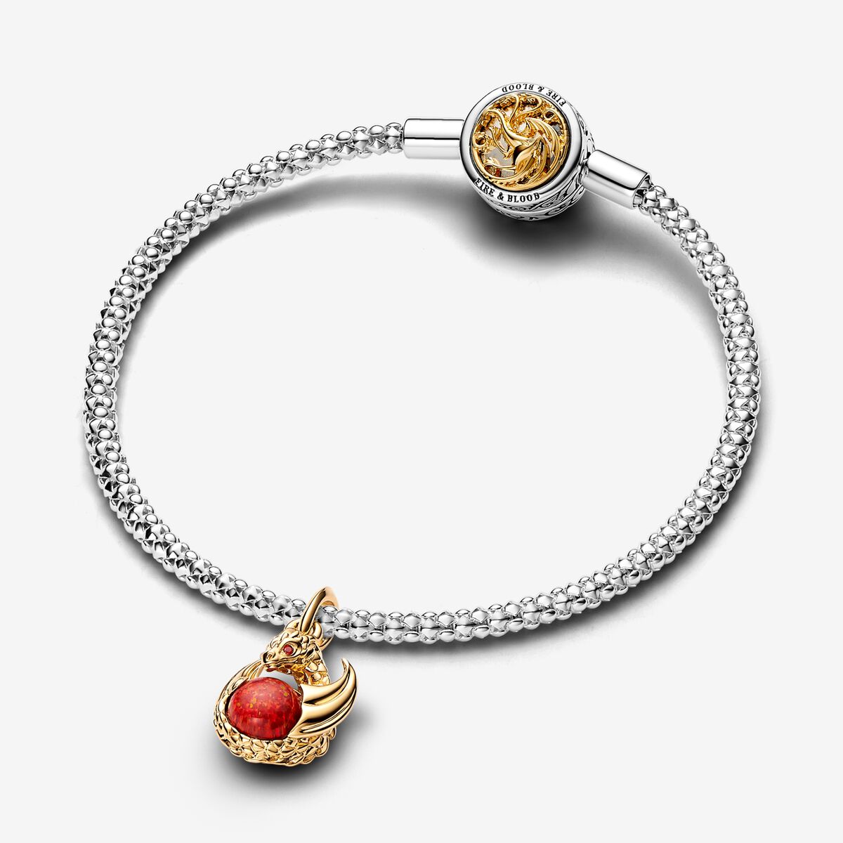 Dragon Fire Dangle Charm - Image 3
