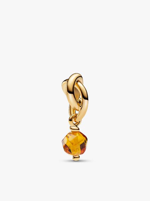 14k Gold Plated November Birthstone Necklace Set - Image 3