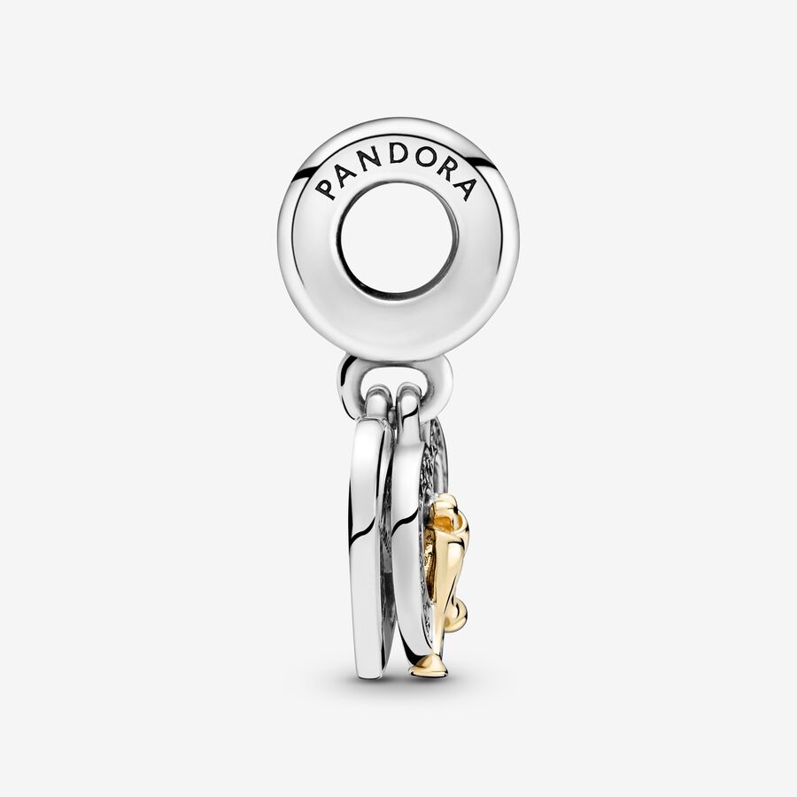 Two-tone Happy Anniversary Dangle Charm - Image 2