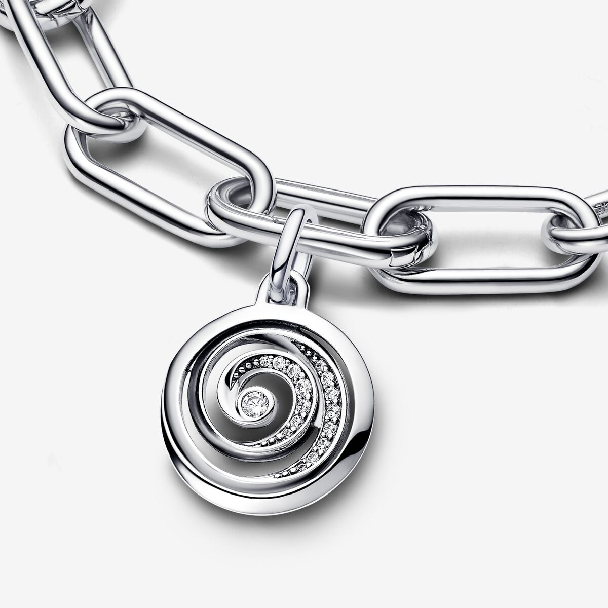 Gratitude Spiral Medallion Charm - Image 3