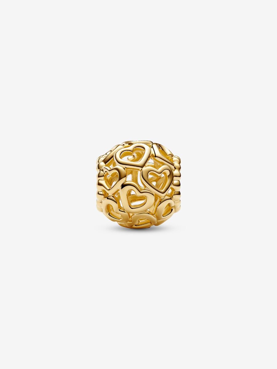 Openwork Heart Charm - Image 3