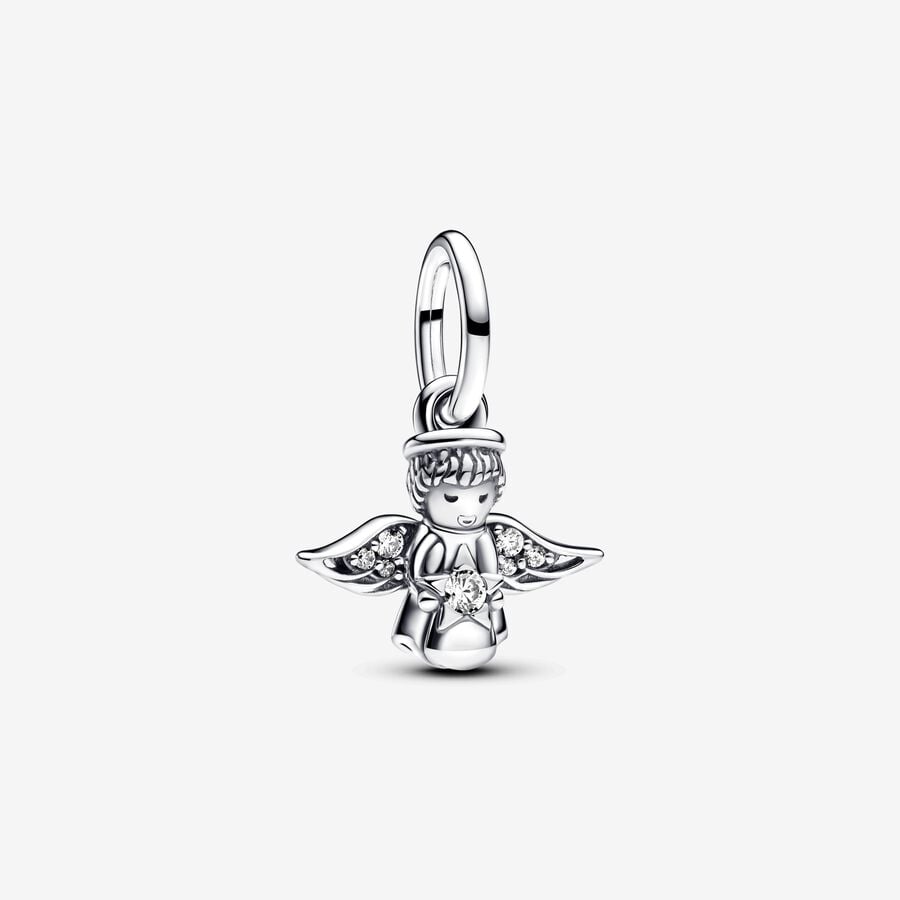 Sparkling Angel Dangle Charm