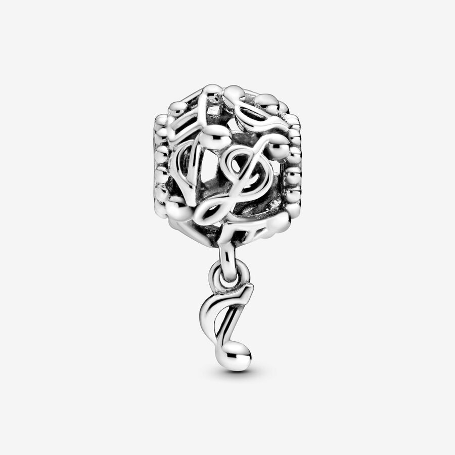 Openwork Music Notes Charm - Image 4