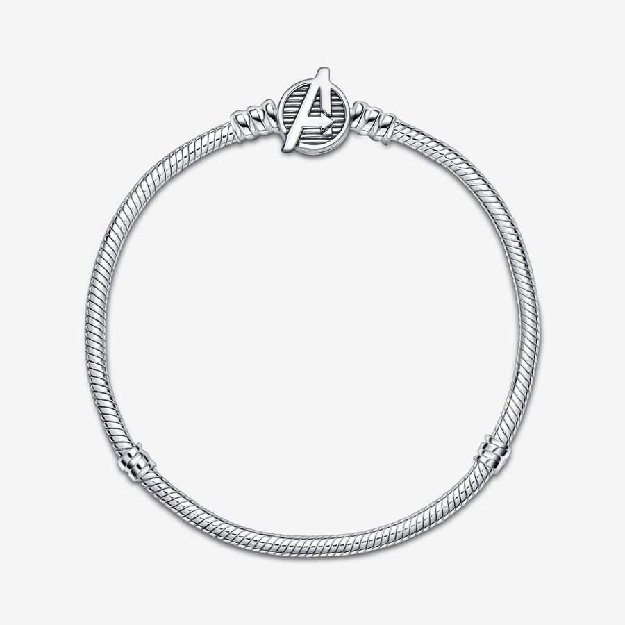 The Logo Clasp Snake Chain Bracelet - Image 2