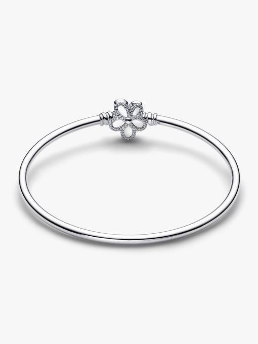 Pavé Flower Bangle - Image 4