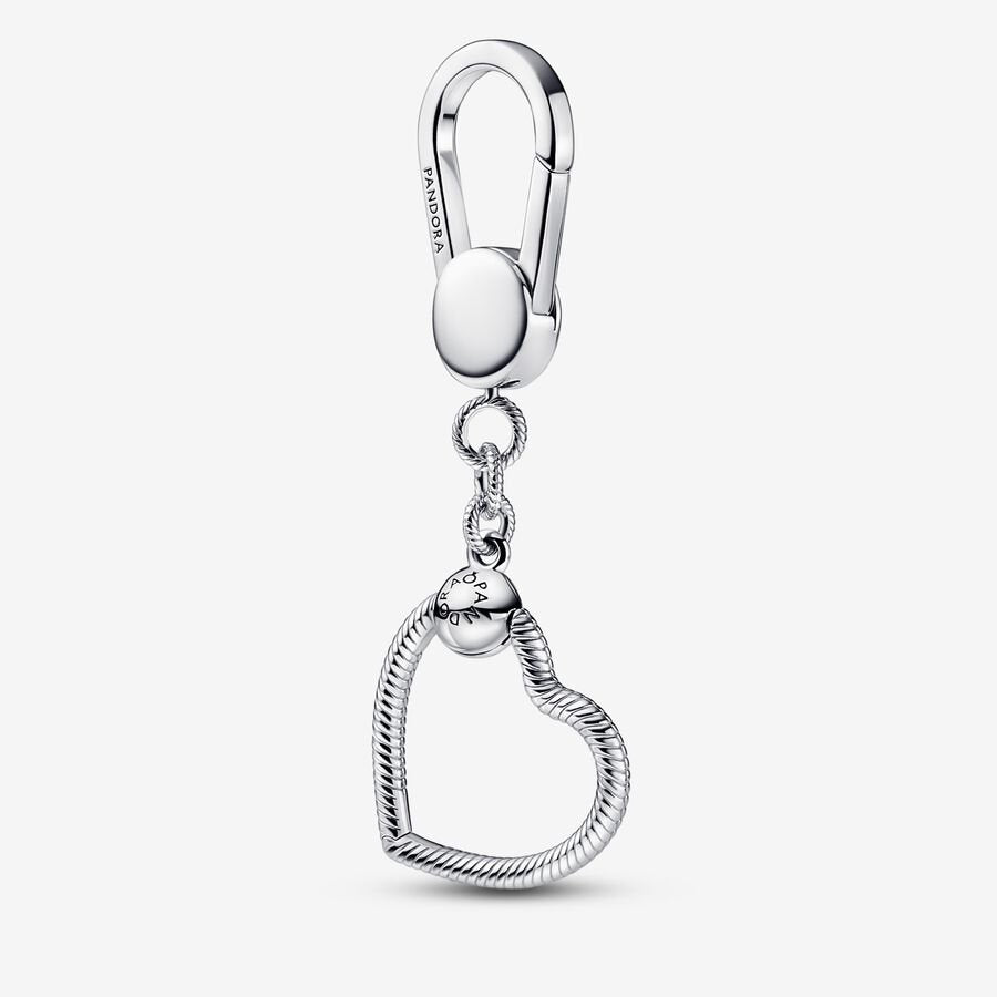 Moments Small Heart Bag Charm Holder - Image 2