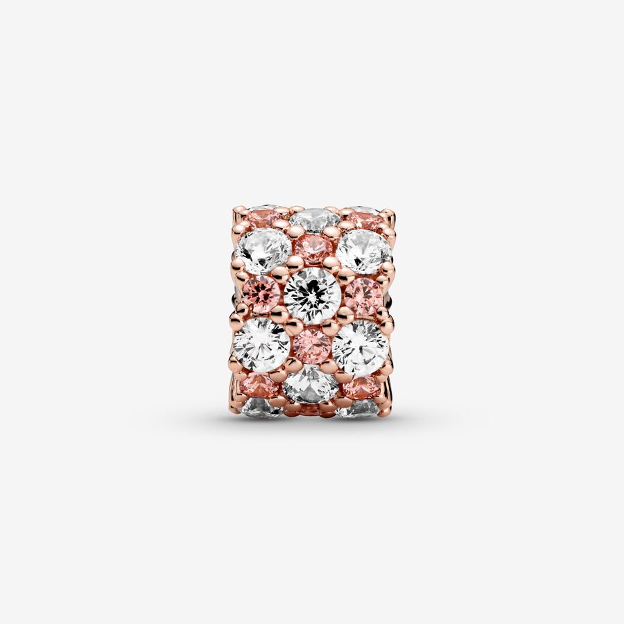 Pink & Clear Sparkle Charm - Image 4
