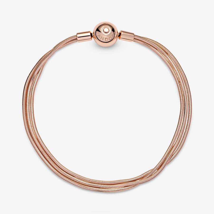 Moments Multi Snake Chain Bracelet - Image 3