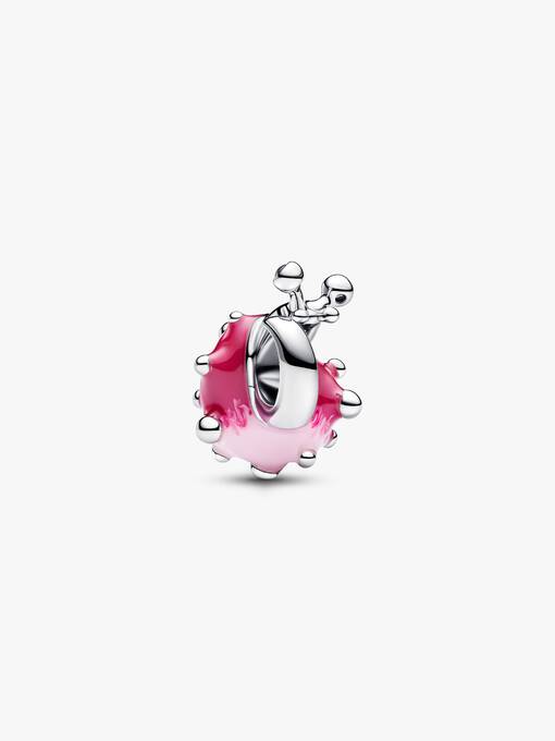 Pink Snail Charm - Image 3