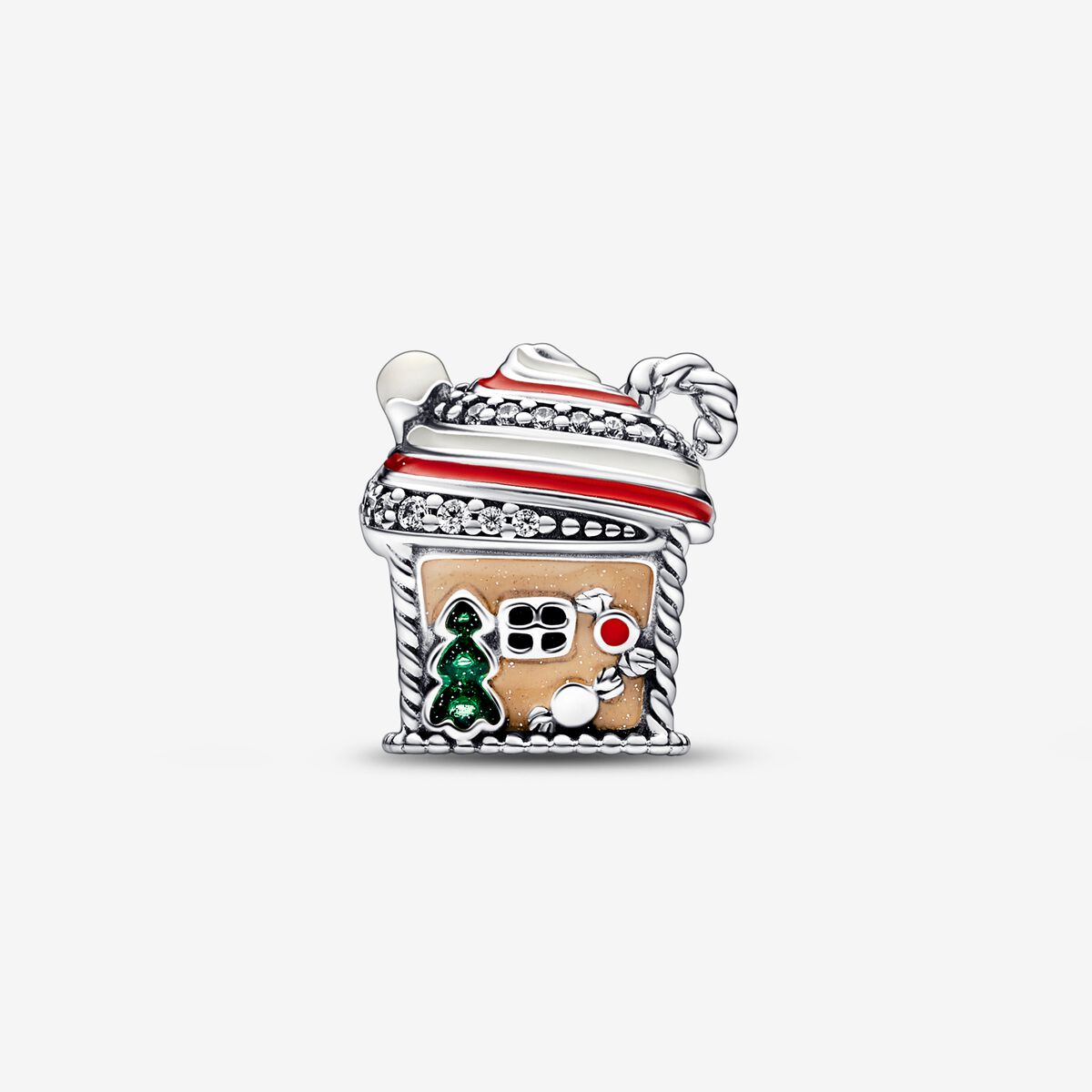 Festive Gingerbread House Charm - Image 2