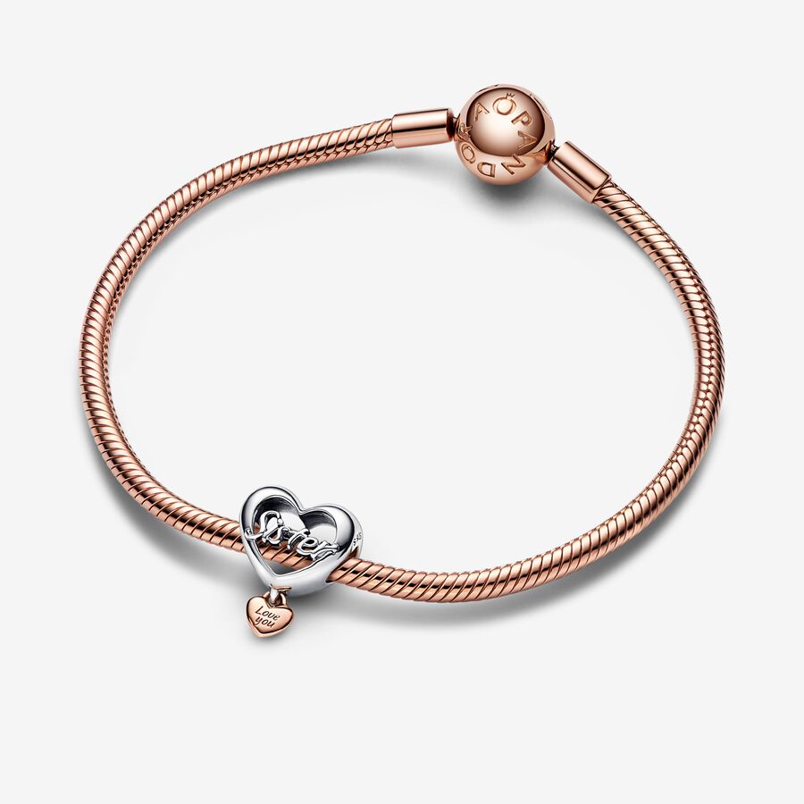 Love You Sister Heart Charm - Image 2