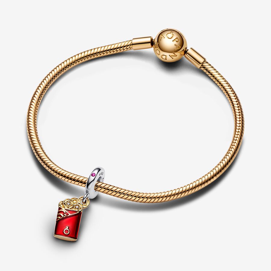 Two-tone Red Envelope Dangle Charm - Image 2