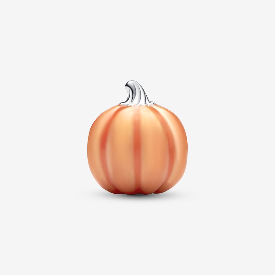 Glow-in-the-dark Spooky Pumpkin Charm - Image 2