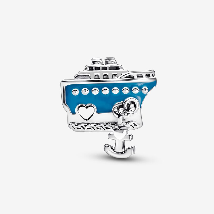 Anchored Cruise Ship Charm - Image 3