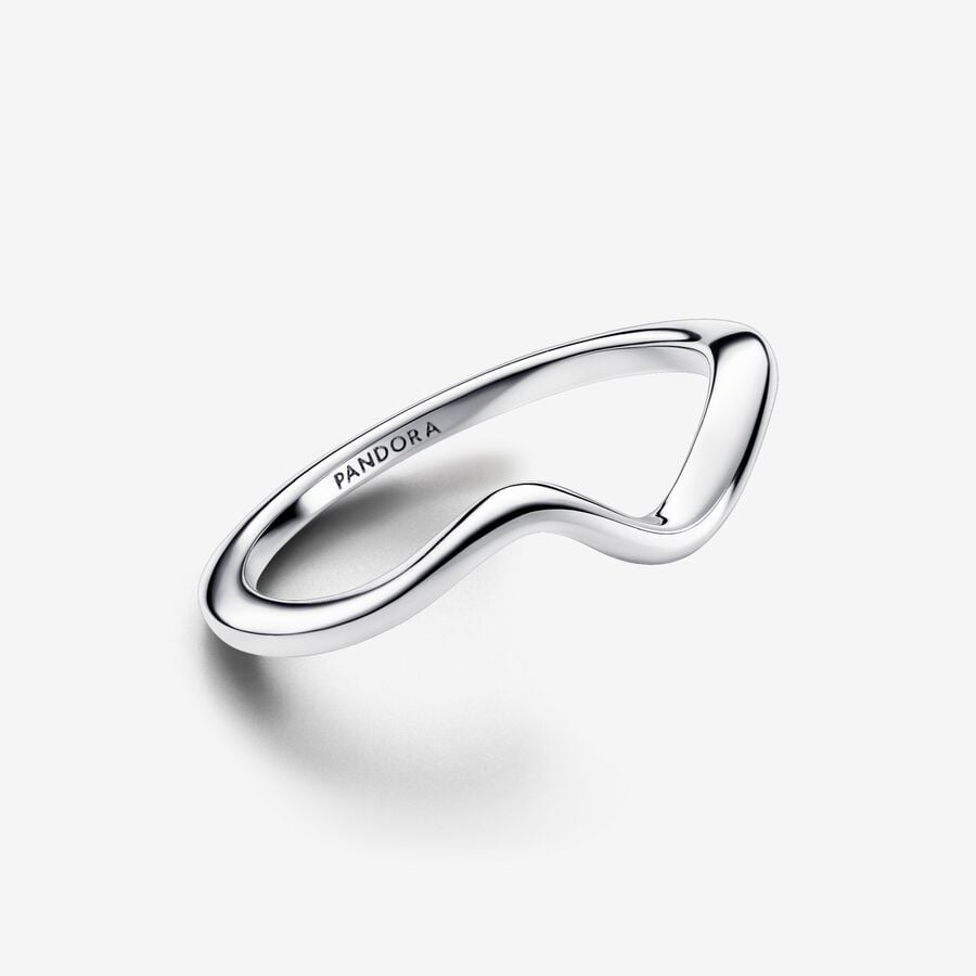 Polished Wave Ring - Image 2
