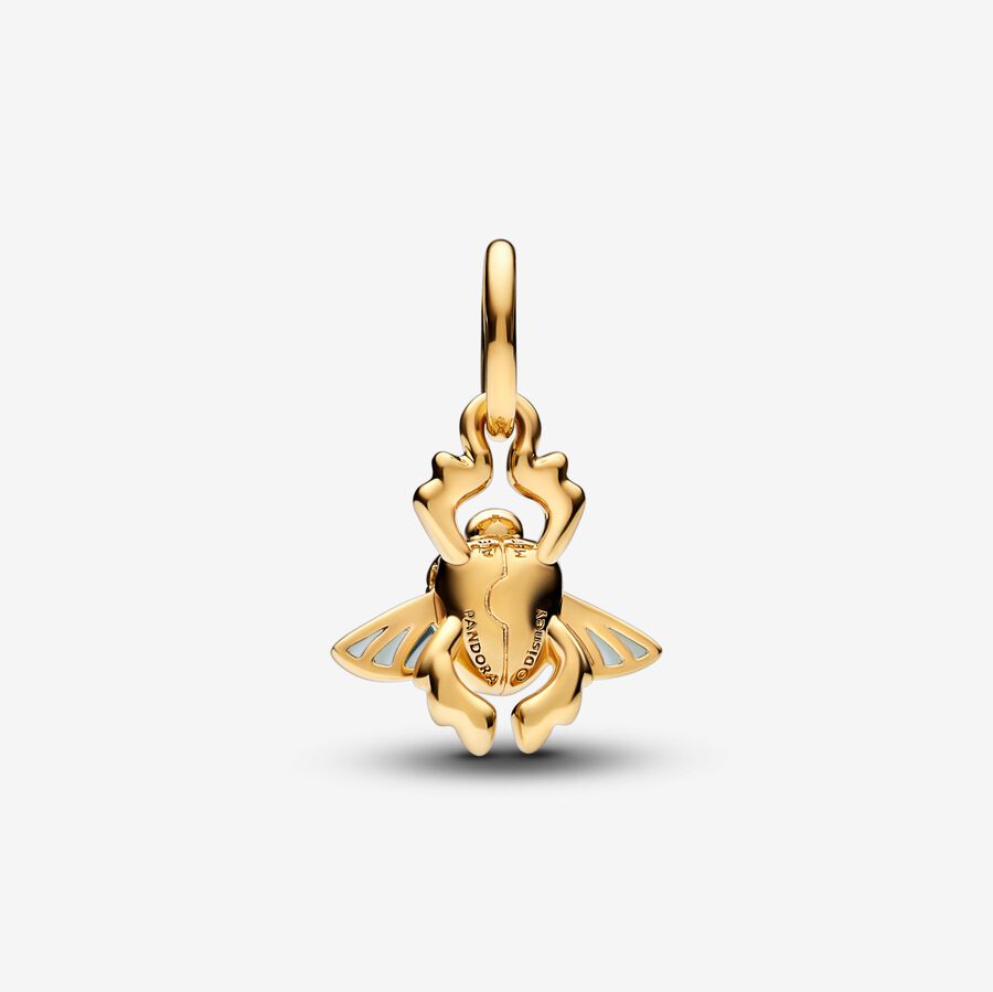 Scarab Beetle Dangle Charm - Image 2