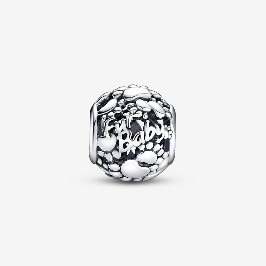 Fur Baby Hearts & Paw Prints Charm - Image 2
