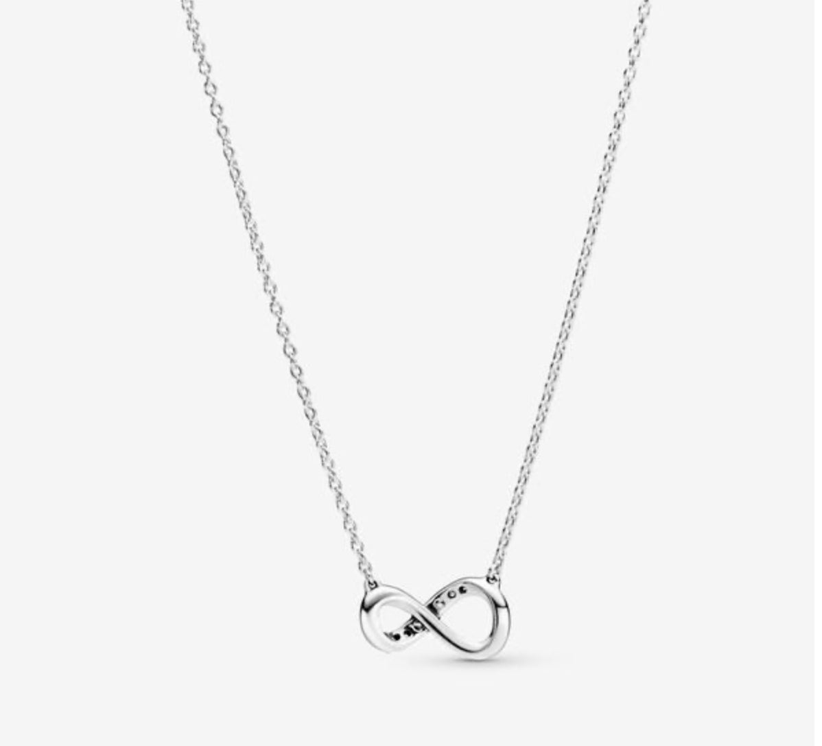 Sparkling Infinity Collier Necklace - Image 3