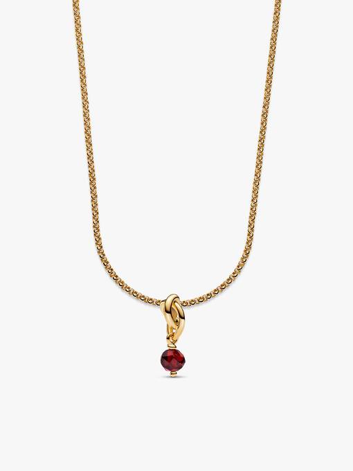 14k Gold Plated July Birthstone Necklace Set