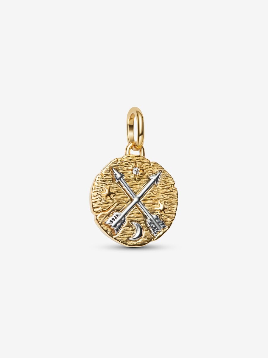 Write a review Crossing Arrows Medallion Charm