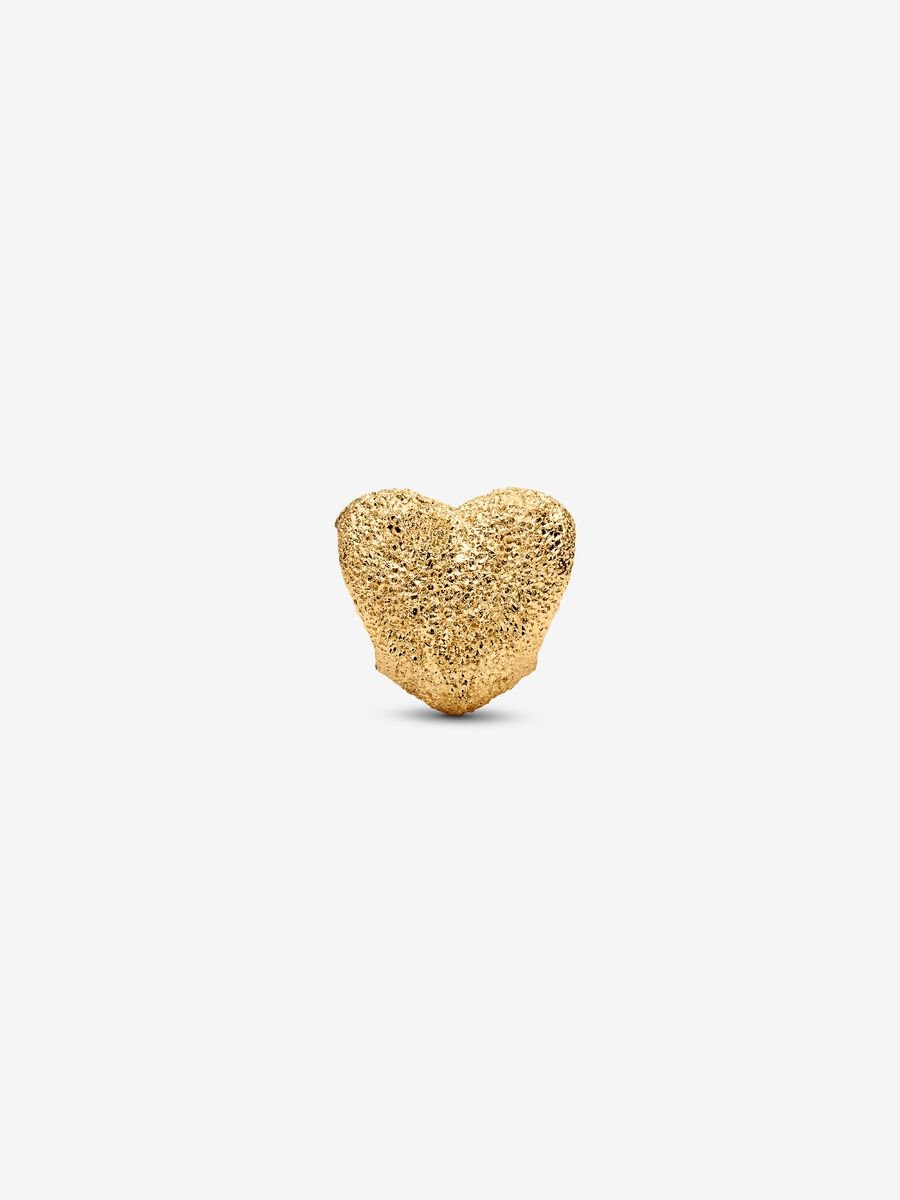Textured Heart Mini Charm - Image 3