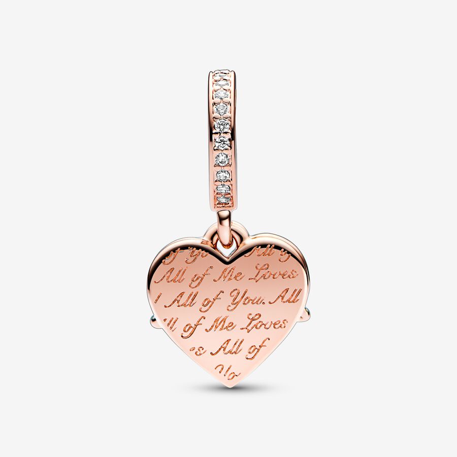Heart & Mum Dangle Charm - Image 2