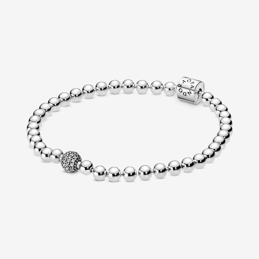 Beads & Pavé Bracelet - Image 2