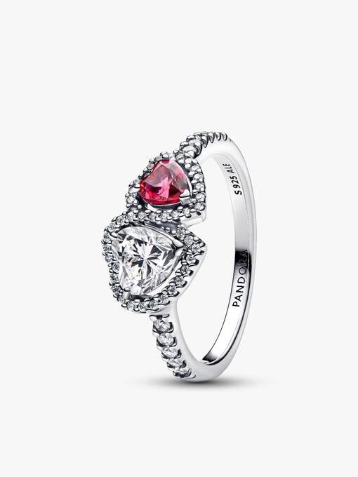 Sterling Silver Halo Hearts Gift Set - Image 3
