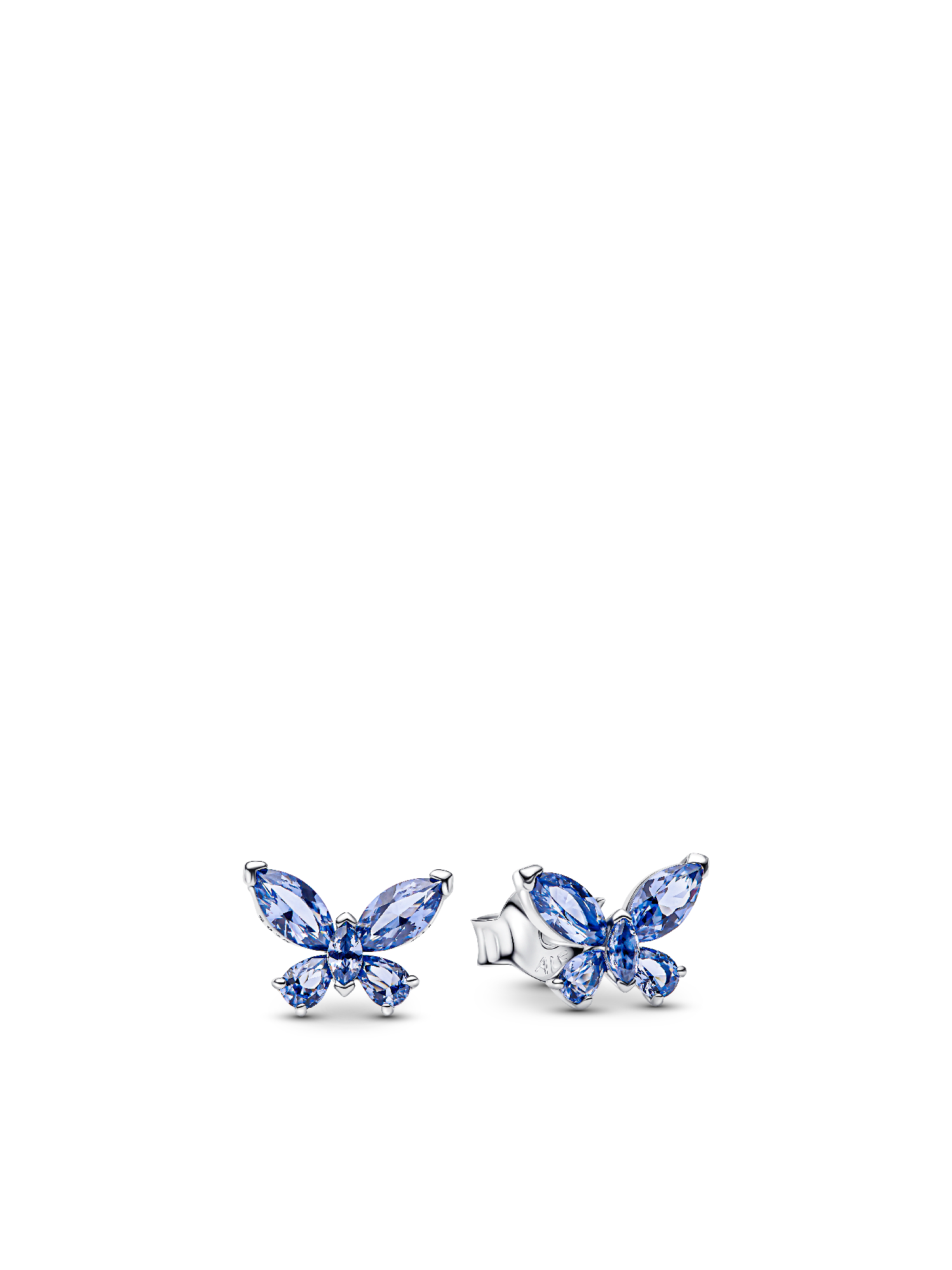 Winter Blue Butterfly Jewelry Set - Image 5