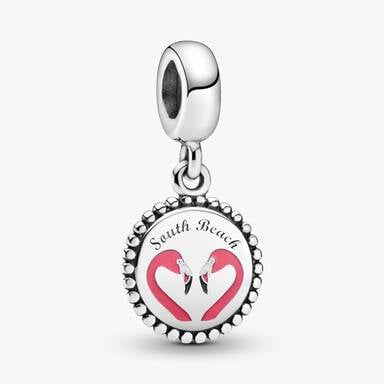 South Beach Flamingo Dangle Charm - Image 4