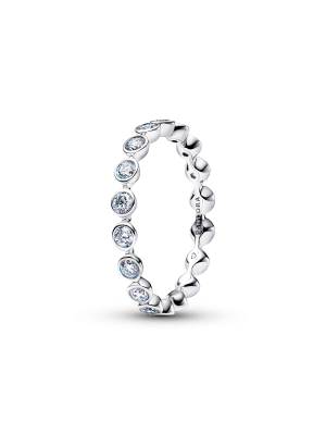 Pandora Era Lab-Grown Diamonds 14k White Gold Eternity Ring