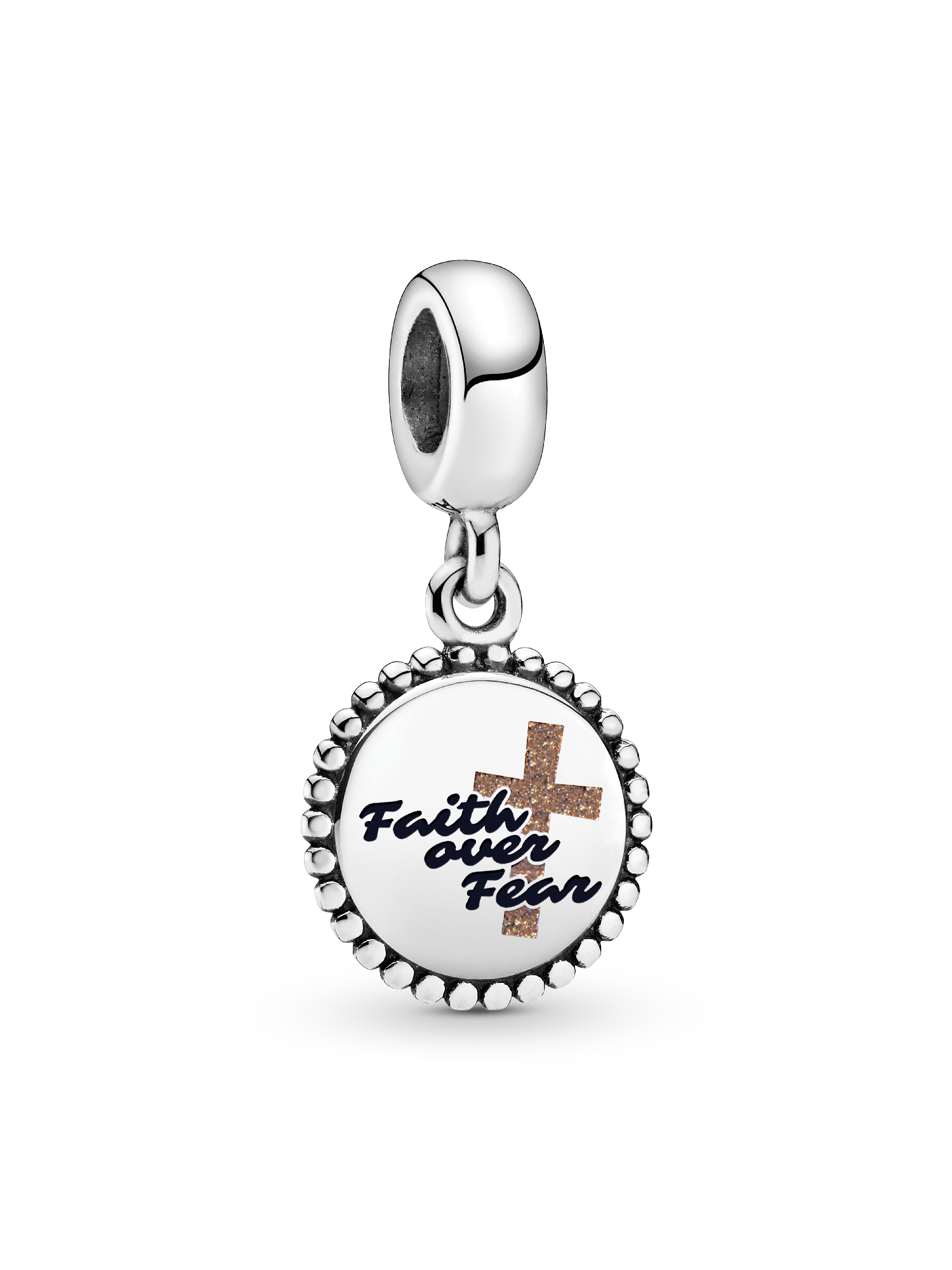 Faith over fear Dangle Charm - Image 4
