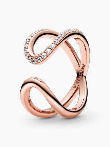 Wrapped Open Infinity Ring - Image 3