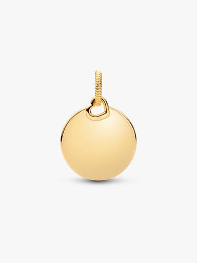 Surfing Round Tag Dangle Charm - Image 3