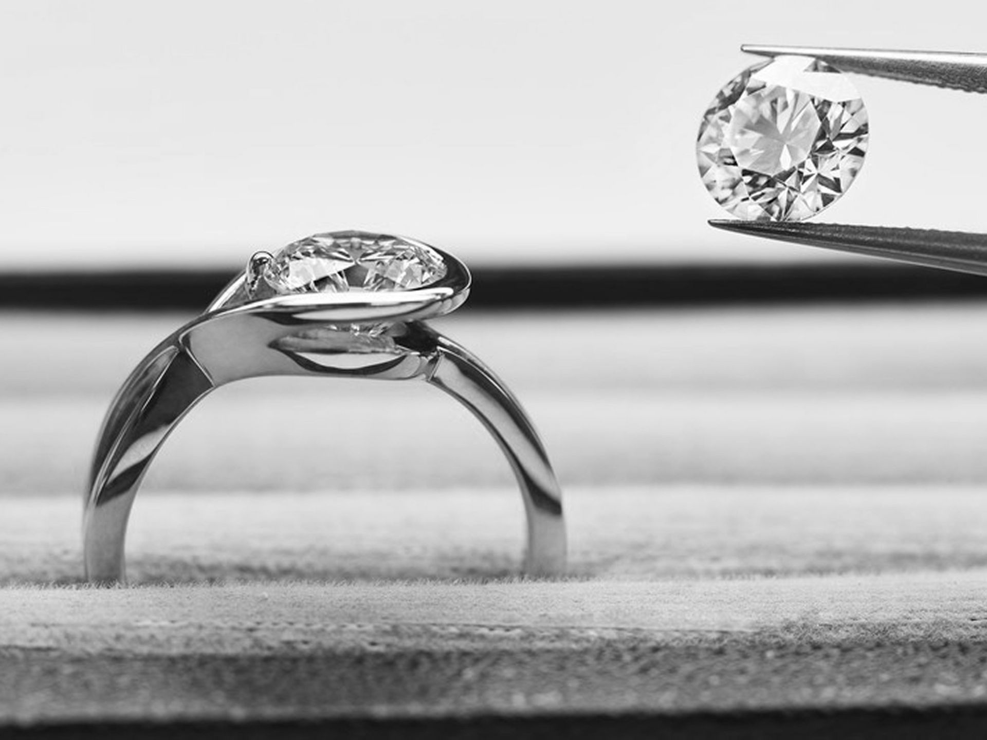 Engravable Lab-Grown Diamond Tag Pendant - Image 3