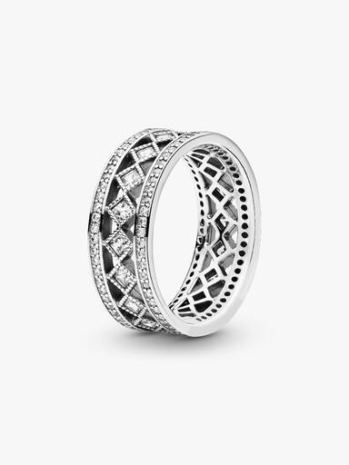 Vintage Openwork Band Ring - Image 3