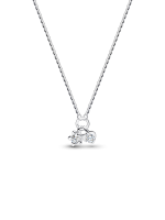 Pandora Talisman Sterling Silver Lab-Grown Diamond Heart & Star Dangle Pendant Necklace