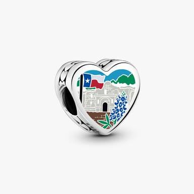 Texas Blue Bonnet Flag Charm - Image 2