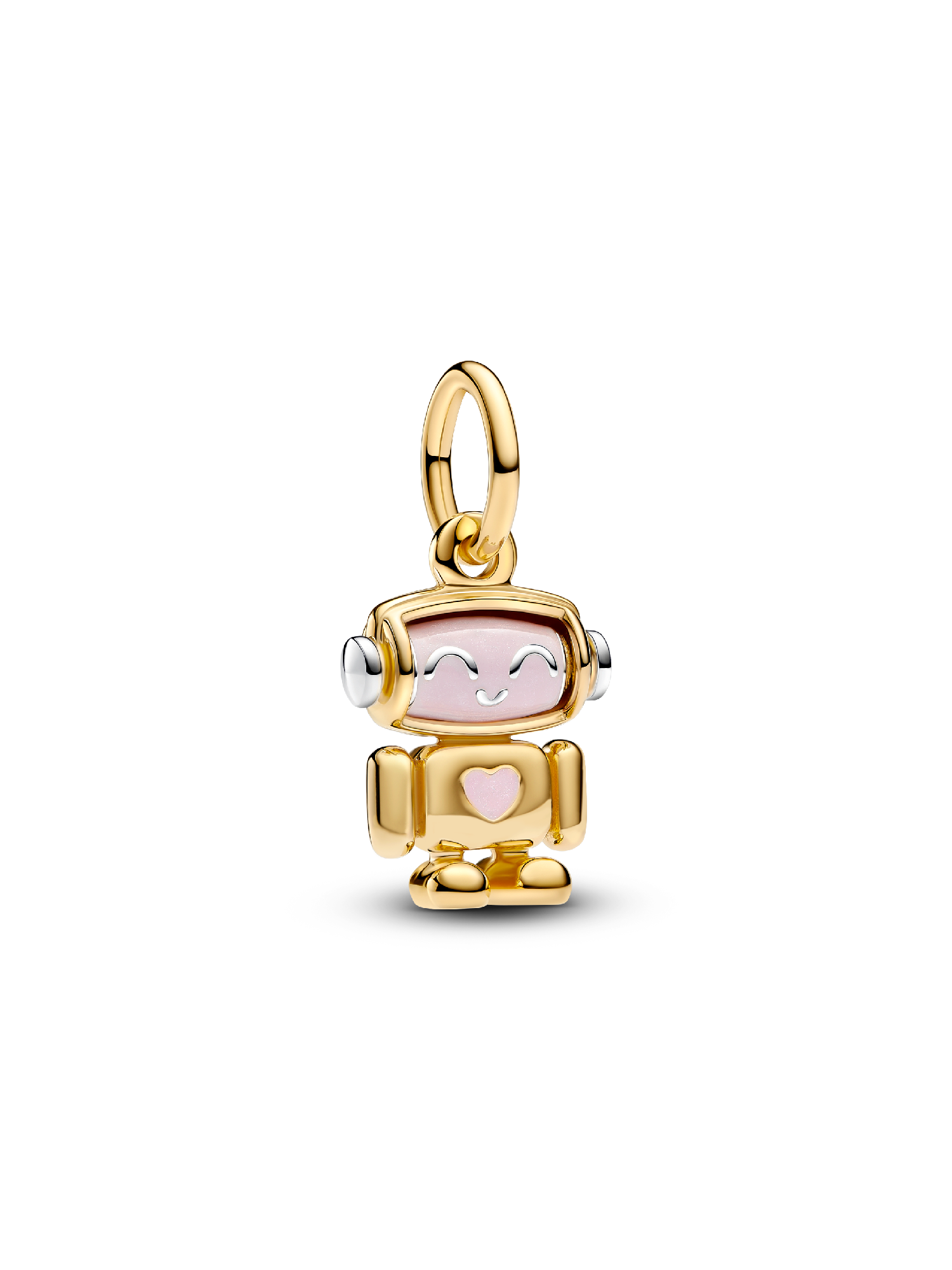 Spinnable Face Robot Dangle Charm - Image 6