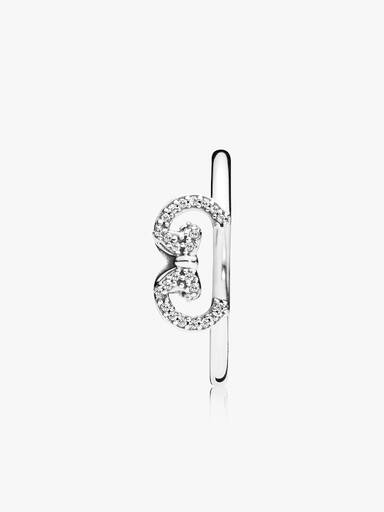 Disney Minnie Mouse Ears Silhouette Puzzle Ring - Image 5