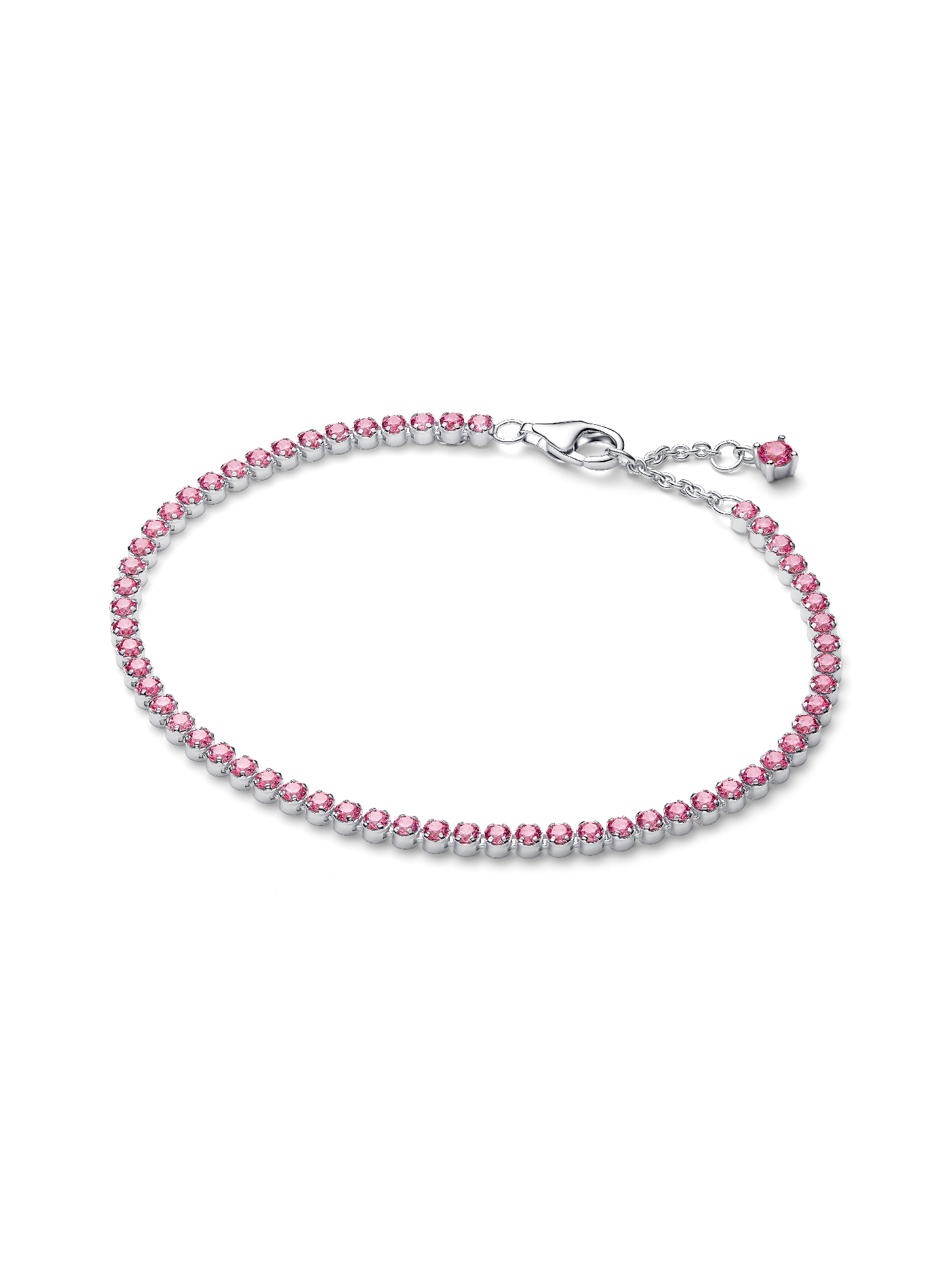 Pink Small Tennis Bracelet