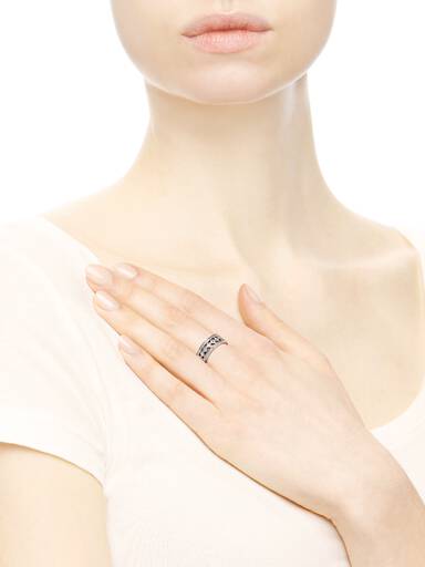 Vintage Openwork Band Ring - Image 4