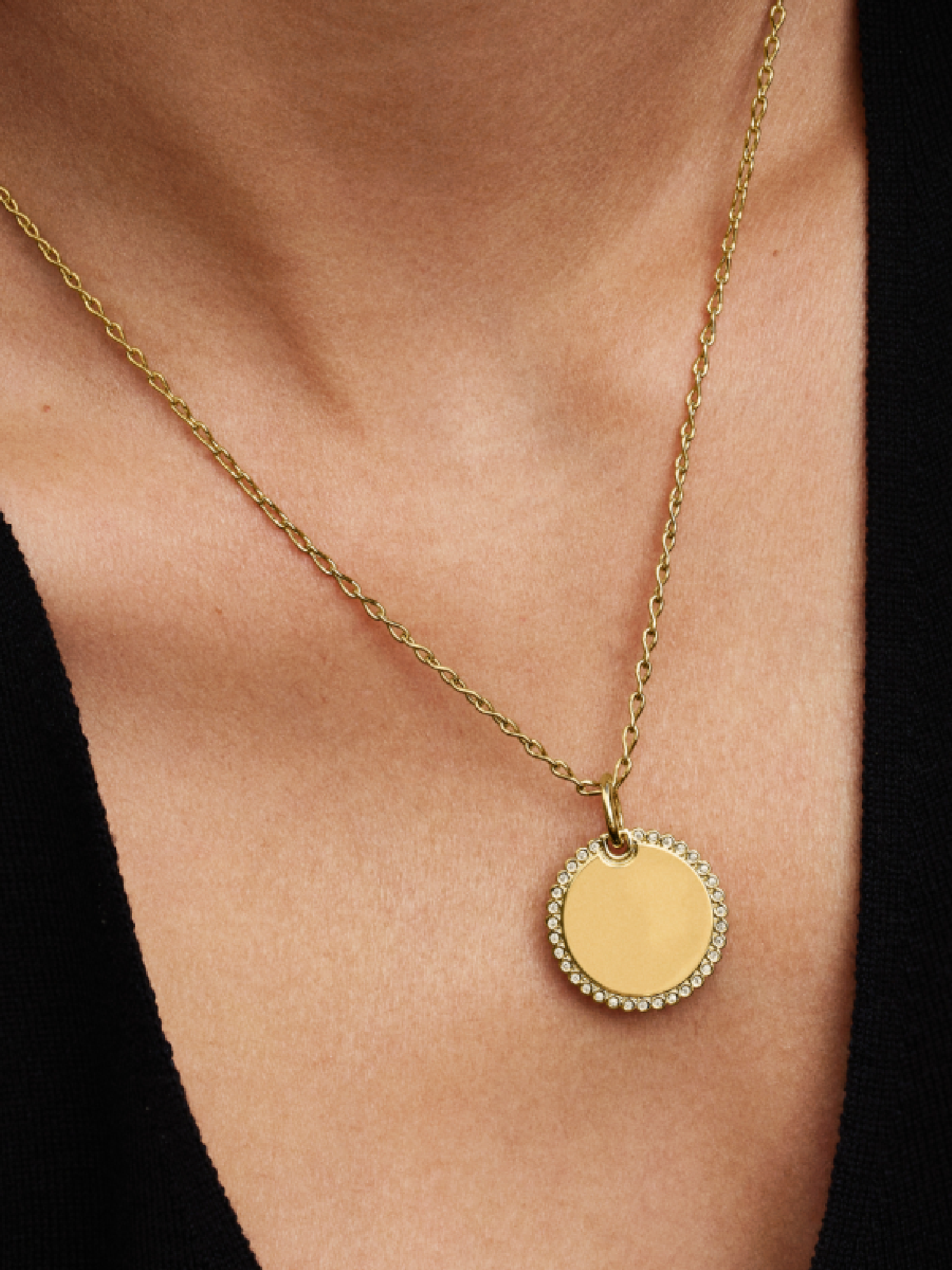 Engravable Round Tag Pendant - Image 6