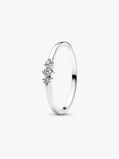 Pandora Era Lab-Grown Diamond Triple Stone Ring - Image 3