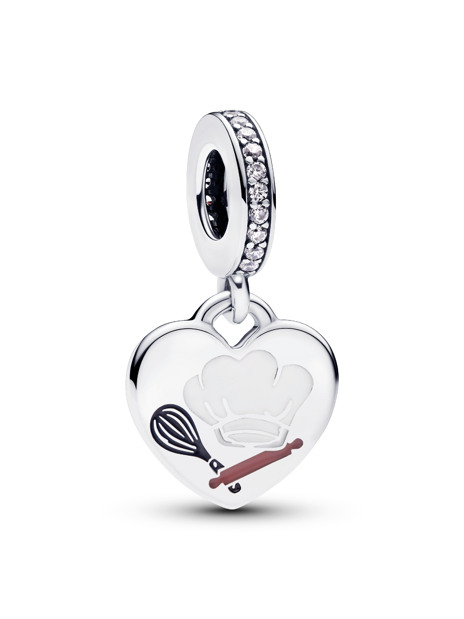 Engravable Baking Tools Heart Dangle Charm - Image 5