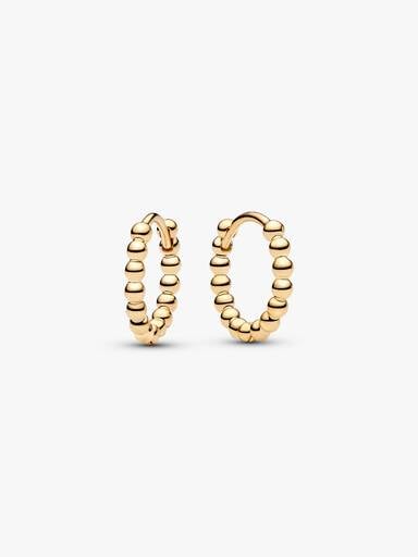 Pandora Era Bead Hoop Earrings - Image 3